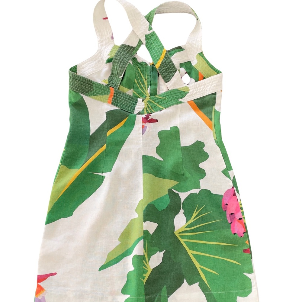 FARM Rio Sleeveless Linen Tropical Mini Dress - Picture 2 of 9